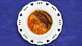 Geyme Bademjun طرز تهیه خورشت قیمه بادمجون اصیل ایرانی