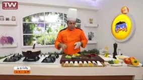 آشپزی آسان  تهیه خوراک مرغ و سبزیجات