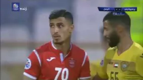 پرسپولیس 1 - الوصل 0 ,  نیمه اول , گل احمد زاده به الوصل