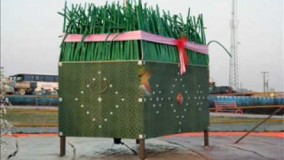 بزرگترین سفره هفت سین ایران در سیرجان