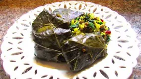 Stuffed Grape Leaves | دلمه برگ مو