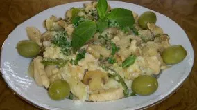 پاستای  مرغ با شیر Penne Pasta