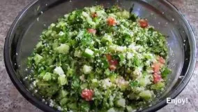 tabouleh salad | سالاد تبولی