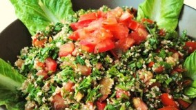 How To Make Tabbouleh - آموزش درست کردن سالاد تبوله