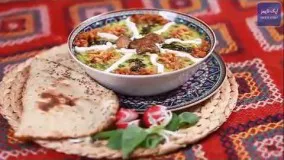 طرز تهیه آش کشک و بادمجان