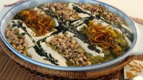 How To Make Halim Bademjan - آموزش درست کردن حلیم بادمجان