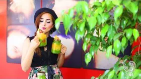 اسموتی های وگان انار سبز ☆ Vegan smoothies