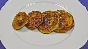 Frying Eggplant بهترین راه سرخ کردن بادمجان با روغن بسیار کم، ولی با طعم بادمجان سرخ شده واقعی