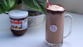 ميلك شيك نوتلا | Nutella milkshake