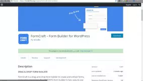 ساخت فرم در وردپرس با افزونه Form Craft