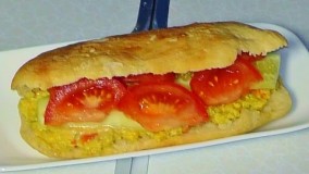  سالاد الویه سالم گیاهی وگان  خوشمزه مقوی با نسیم