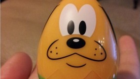 طرح سگ روی تخم مرغ-تزیین تخم مرغ به شکل سگ