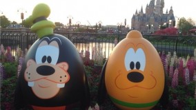 نقاشی سگ کارتونی-تزیین تخم مرغ عید