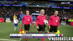 خلاصه بازی آرژانتین و ایتالیا 