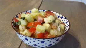 Salad Shirazi   Persian Salad  سالاد شیرازی