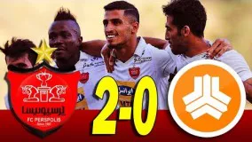 خلاصه بازی پرسپولیس 2-0 سایپا