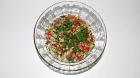 Salad Shirazi - Persischer Bauernsalat سالاد شیرازی