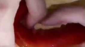 آموزش تزیین گوجه فرنگی برای انواع سالاد