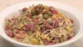 طرز تهیه سالاد سوفی   سامان گلریز  Sufi Salad