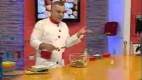 سالاد مرغ و نخود