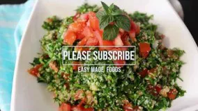 Tabbouleh Salat, سالاد تبوله