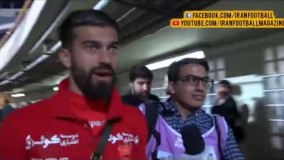 واکنش رامین رضاییان به بازی نکردن مقابل نفت تهران: باید بهتر تمرین کنم