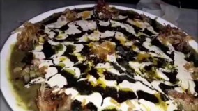 آموزش آش رشته و ريزه كاري هاي ان پروانه جوادي