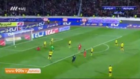 پنالتی بسیار زیبای رامین رضاییان مقابل سپاهان