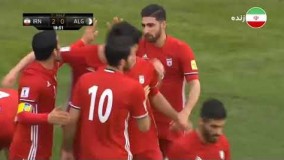فوتبال ایران الجزایر گل دوم ایران به الجزایرمهدی طارمی