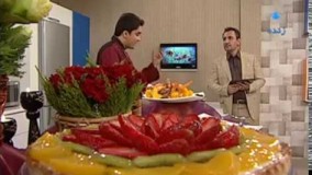 برنج سرخ شده با سبزیجات و میگو