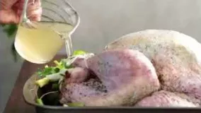 How to make Ideal Turkey نحوه تهیه مرغ سوخاری ایده آل