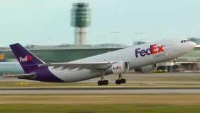 FedEx Airbus A300 Takeoff