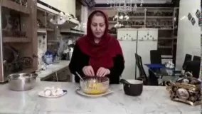 آموزش میگو پفکی پروانه جوادی