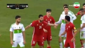فوتبال ایران الجزایر گل اول الجزایر به ایران