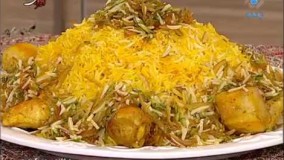 طرز تهیه شیرین پلو