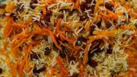 طرز تهیه قابلی پلو  Stockholm Sweden  Ghabely polo