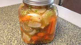 دستور تهیه ترشی افغانی