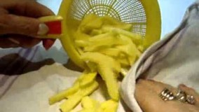 طرز تهیه سیب زمینی سرخ کرده  لذیذ