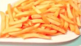 طرز تهیه پیش غذای خوشمزه با  سیب زمینی سرخ کرده