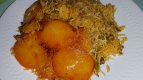 -lubia polo ( لوبیا پلو‬‎ )