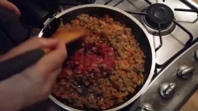 jadid Loobia polo Iranian food لوبیا پلو