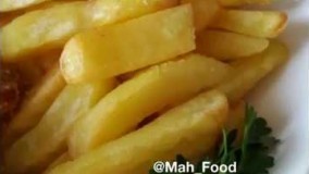 سیب زمینی سرخ کرده به سبک رستورانی عاالی و خوشمززه