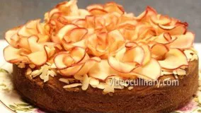 Apple Roses Cake - گل رز با سیب