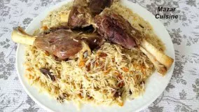 Kabuli Pulao Afghani In Pressure Cooker قابلی ماهیچه ,