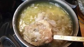 حلیم با گوشت گردن گوسفند