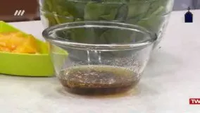 آموزش آشپزی سالادلبو ومرغ دودی 