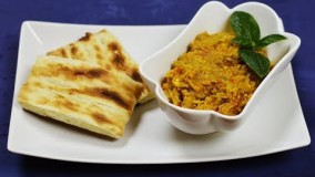  طرز تهیه میرزا قاسمی محلی فوق العاده خوشمزه