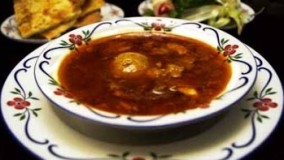  آبگوشت در هرکاره سنگی به روش پخت مشهدی