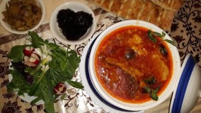 آبگوشت سنتي اصيل ايروني براي ٣٠نفر توسط پروانه جوادي 