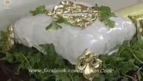 کیک مرغ و پنیر